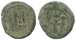 FLAVIUS JUSTINUS II FOLLIS Ancient BYZANTINE Coin 6.9g/27mm #AA522.19.U.A - Byzantinische Münzen