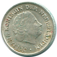 1/10 GULDEN 1957 NIEDERLÄNDISCHE ANTILLEN SILBER Koloniale Münze #NL12135.3.D.A - Netherlands Antilles