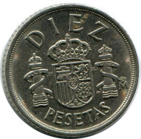 10 PESETAS 1983 SPANIEN SPAIN Münze #AR185.D.A - 10 Pesetas