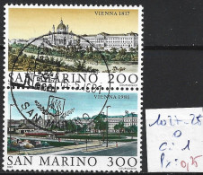 SAINT-MARIN 1027-28 Oblitérés Côte 1 € - Used Stamps