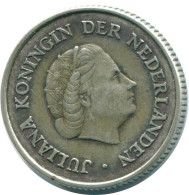 1/4 GULDEN 1962 ANTILLAS NEERLANDESAS PLATA Colonial Moneda #NL11131.4.E.A - Antille Olandesi