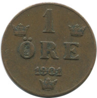 1 ORE 1901 SUECIA SWEDEN Moneda #AD360.2.E.A - Zweden