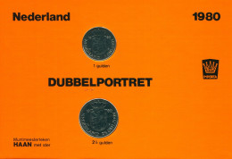 NIEDERLANDE NETHERLANDS 1980 MINT SET 2 Münze #SET1019.7.D.A - Jahressets & Polierte Platten