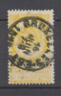 COB 54 Oblitération Centrale BRUXELLES-EST - 1893-1907 Stemmi