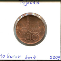 10 KORUN 2009 REPÚBLICA CHECA CZECH REPUBLIC Moneda #AP782.2.E.A - Tsjechië