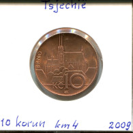 10 KORUN 2009 REPÚBLICA CHECA CZECH REPUBLIC Moneda #AP782.2.E.A - República Checa