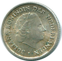1/10 GULDEN 1963 NIEDERLÄNDISCHE ANTILLEN SILBER Koloniale Münze #NL12533.3.D.A - Niederländische Antillen