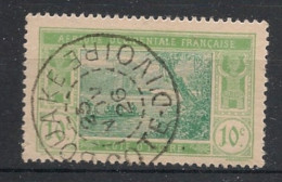 COTE D'IVOIRE - 1922-28 - N°YT. 63 - Lagune Ebrié 10c Vert-jaune - Oblitéré / Used - Gebruikt