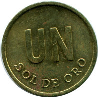 1 SOL 1975 PERUANO PERU Moneda #AZ077.E.A - Perú