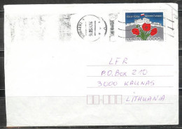 1994 Battle Of Monte Cassino To Lithuania - Storia Postale