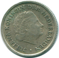 1/10 GULDEN 1962 NETHERLANDS ANTILLES SILVER Colonial Coin #NL12439.3.U.A - Niederländische Antillen