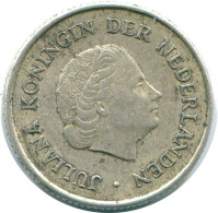 1/4 GULDEN 1967 NIEDERLÄNDISCHE ANTILLEN SILBER Koloniale Münze #NL11574.4.D.A - Niederländische Antillen