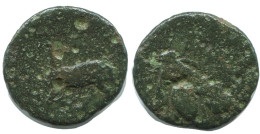 DEER&BEE Authentique ORIGINAL GREC ANCIEN Pièce 1.6g/15mm #AG185.12.F.A - Griechische Münzen