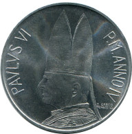 10 LIRE 1966 VATIKAN VATICAN Münze Paul VI (1963-1978) #AH362.13.D.A - Vatican