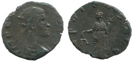 LATE ROMAN EMPIRE Follis Antique Authentique Roman Pièce 3.2g/19mm #SAV1163.9.F.A - La Fin De L'Empire (363-476)