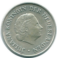 1/4 GULDEN 1962 ANTILLAS NEERLANDESAS PLATA Colonial Moneda #NL11119.4.E.A - Antilles Néerlandaises