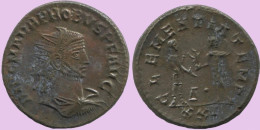 PROBUS ANTONINIANUS Siscia (? / XXI) AD 281 CLEMENTIA TEMP #ANT1892.48.F.A - Der Soldatenkaiser (die Militärkrise) (235 / 284)