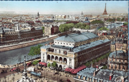 CPA - 75 - PARIS - Place Du Châtelet - Fontaine Du Palmier Et Le Théâtre - Squares