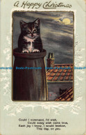 R042932 Greetings. A Happy Christmas. Kitten. Felix Mc Glennon. Shamrock. 1910 - World