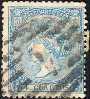 Madrid - Edi O 81 - 4 C.- Mat Parrilla Con Cifra "1 - Madrid" - Used Stamps