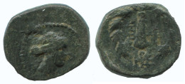 WREATH Authentic Original Ancient GREEK Coin 3.5g/15mm #NNN1436.9.U.A - Griechische Münzen