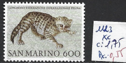 SAINT-MARIN 1123 ** Côte 1.75 € - Unused Stamps