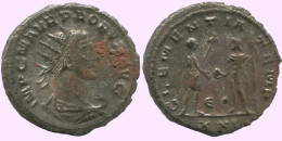 PROBUS ANTONINIANUS Heraclea (E / XXI) AD 281 CLEMENTIA TEMP #ANT1920.48.F.A - The Military Crisis (235 AD To 284 AD)