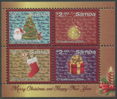 Samoa 2014 SG1319 Christmas MS MNH - Samoa