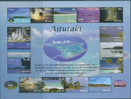 Aitutaki 2010 SG746 Island Views MS MNH - Cook Islands