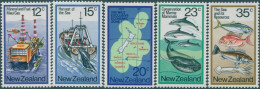 New Zealand 1978 SG1174-1178 Sea Resources Set MLH - Autres & Non Classés