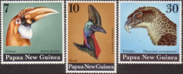 Papua New Guinea 1974 SG270-272 Large Birds Heads Set MLH - Papoea-Nieuw-Guinea