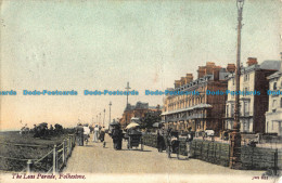 R042593 The Leas Parade. Folkestone. 1905 - World