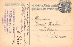 Geneve L.Prior Libraire Ancienne & Moderne Firmen Gewerbestempel Besonderheiten - Stamped Stationery