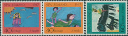 New Zealand 1987 SG1433-1435 Health Children Paintings Set MLH - Other & Unclassified