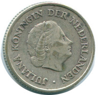 1/4 GULDEN 1960 NETHERLANDS ANTILLES SILVER Colonial Coin #NL11053.4.U.A - Antille Olandesi