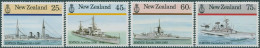 New Zealand 1985 SG1379-1382 Navy History Set MLH - Sonstige & Ohne Zuordnung