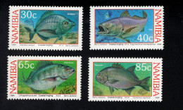 2025334277 1994 SCOTT 755 758 (XX) POSTFRIS MINT NEVER HINGED - FAUNA - FISH - Namibia (1990- ...)
