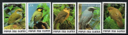 Papua New Guinea 1989 SG597-601 Small Birds Set MNH - Papúa Nueva Guinea
