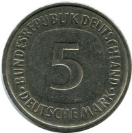 5 DM 1975 F WEST & UNIFIED GERMANY Coin #AZ483.U.A - 5 Marchi