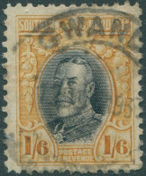 Southern Rhodesia 1931 SG24 1s6d Black And Orange-yellow KGV P12 FU - Zimbabwe (1980-...)