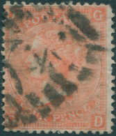 Great Britain 1870 SG94 4d Vermilion QV DGGD Plate 12 FU - Sonstige & Ohne Zuordnung