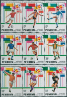 Cook Islands Penrhyn 1981 SG235-243 World Cup Football Set MNH - Penrhyn