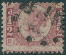 Great Britain 1870 SG48 ½d Rose-red QV KEEK FU - Other & Unclassified