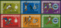 Cook Islands 1967 SG199-204 South Pacific Games Set MNH - Cookeilanden