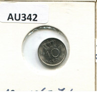 10 CENT 1965 NETHERLANDS Coin #AU342.U.A - 1948-1980 : Juliana