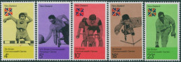 New Zealand 1974 SG1041-1045 Commonwealth Games Set MLH - Otros & Sin Clasificación