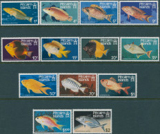 Pitcairn Islands 1984 SG246-258 Fish Set MNH - Pitcairn Islands