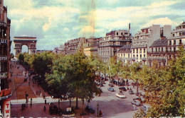 CPA - 75 - PARIS - Avenue Des Champs Elysées - Colorisée - Sonstige & Ohne Zuordnung