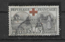 1918- FRANCIA - PRO CROCE ROSSA - N.156 TIMBRATO - - Usati