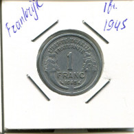 1 FRANC 1945 FRANCE Pièce Française #AN940.F.A - 1 Franc